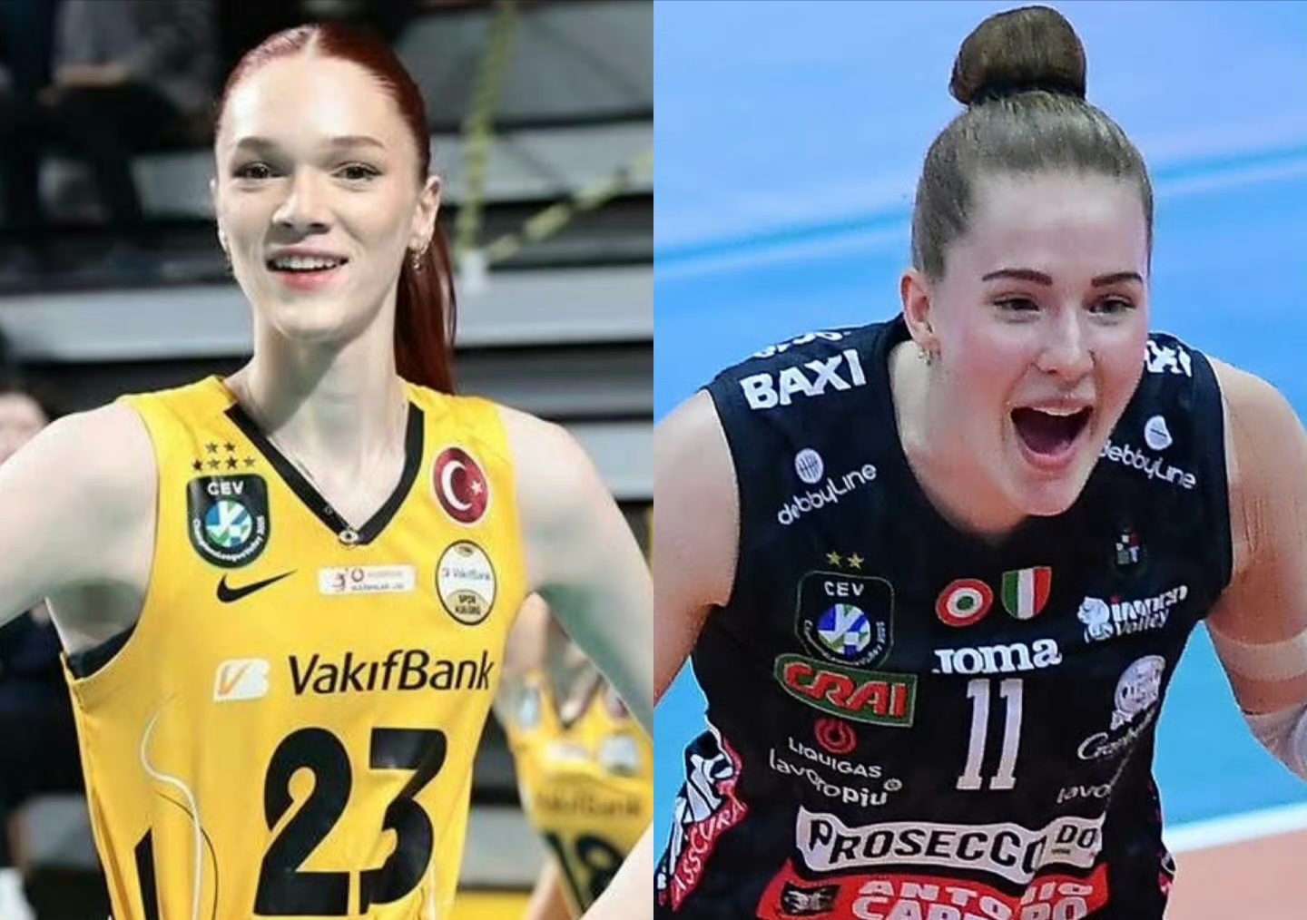 乌克兰女排队实力超群，轻松获胜